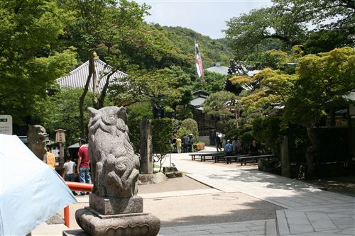 5.30清荒神狛犬背中＆鯉のぼり_R.jpg